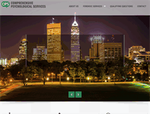 Tablet Screenshot of cpsforensics.com